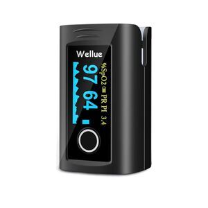 Wellue Finger Pulse Oximeter Blood Oxygen SpO2 Monitor Powered by Viatom NIB